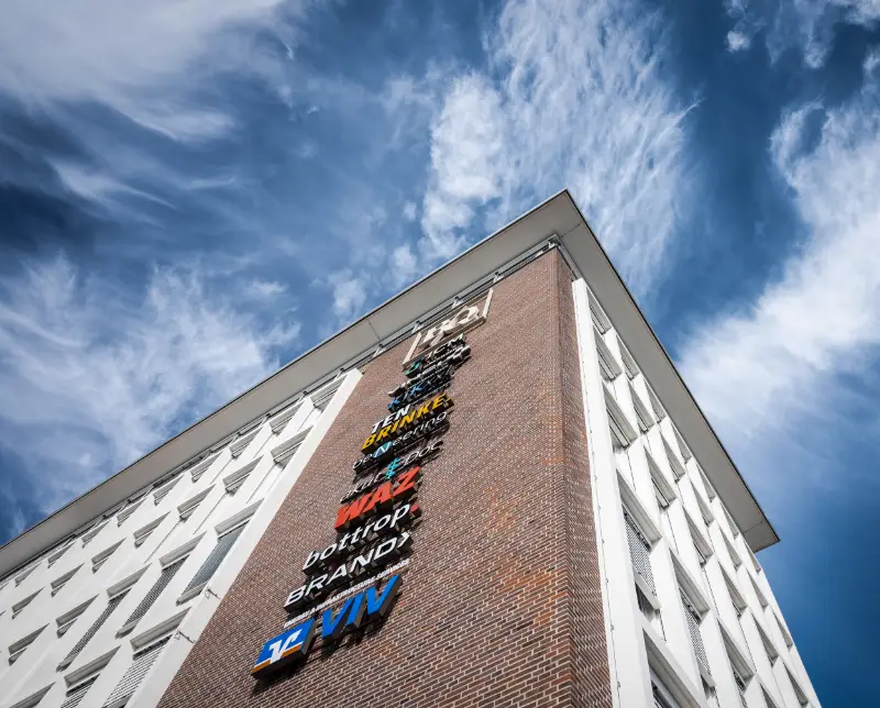 Das Gebäude der VIV in Bottrop